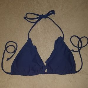Ruffled bikini top